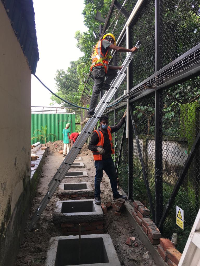 Job 2 Supply & Installation testing commissioning of Lightning